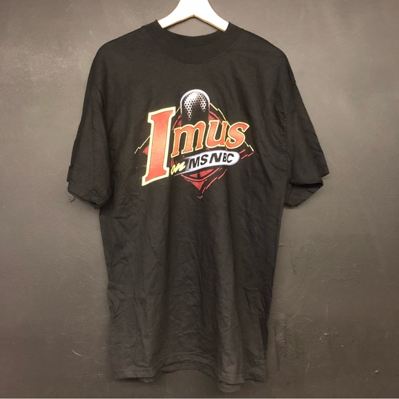 Vintage Don Imus On MSNBC T-Shirt - Picture 1 of 4